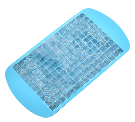 Silicone Fine Grid Mini Ice Cube Tray