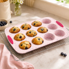 12 Cup Silicone Muffin Pan