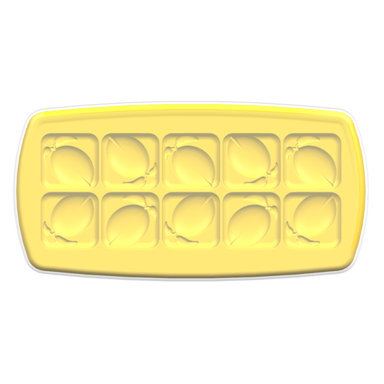 Lemon Shaped Ice Cube Maker
