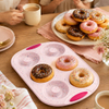 Non Stick Silicone Donut Pan With Handles