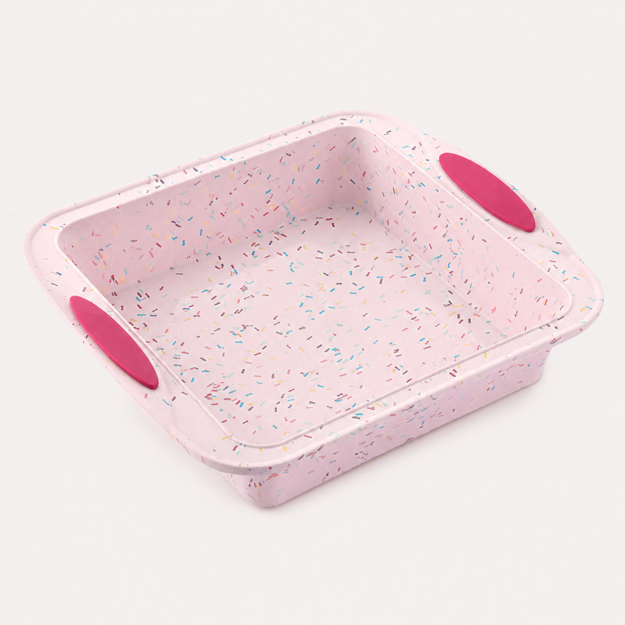Non Stick Square Silicone Baking Pan With Handles