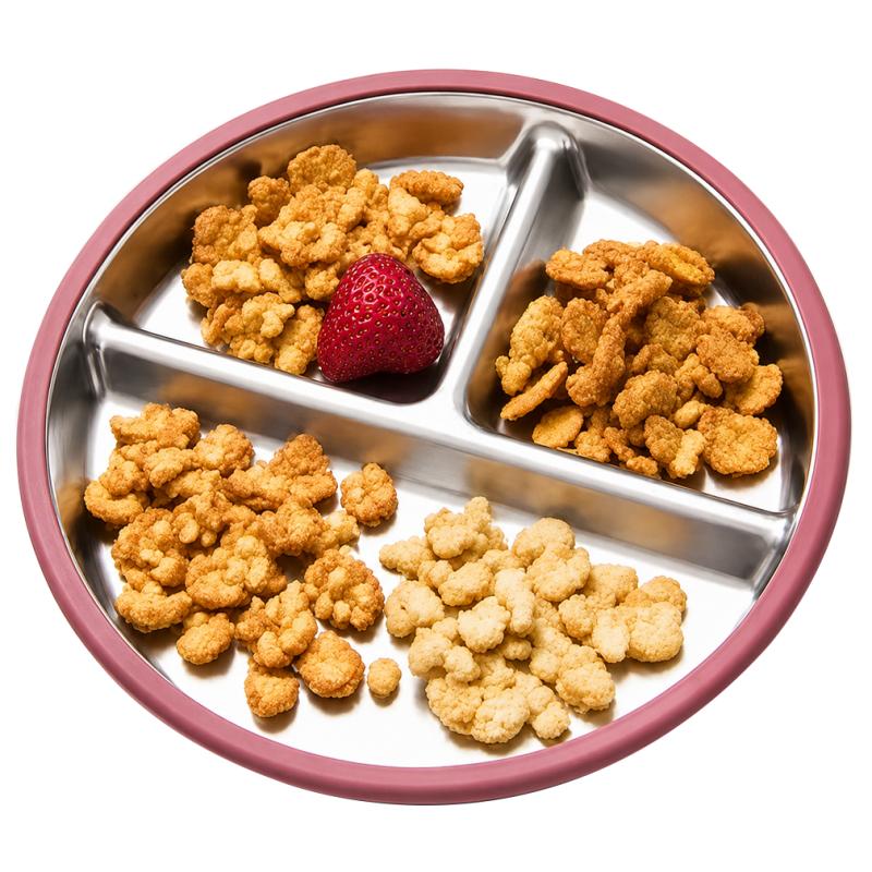 304 Stainless Steel Toddler Plate