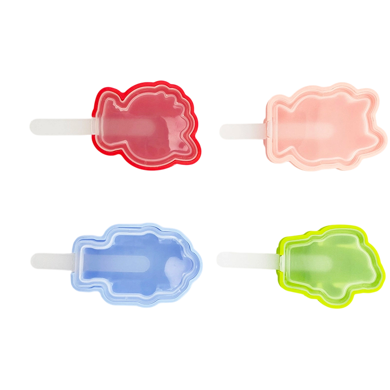 Cartoon Silicone Ice Pop Molds Set