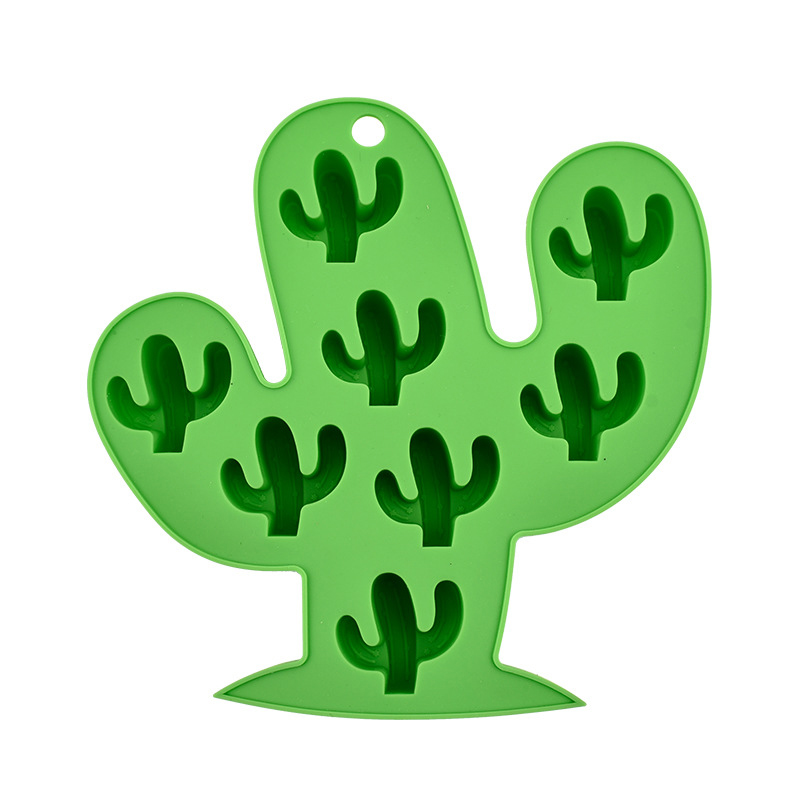 Silicone Cactus Ice Cube Mold Tray
