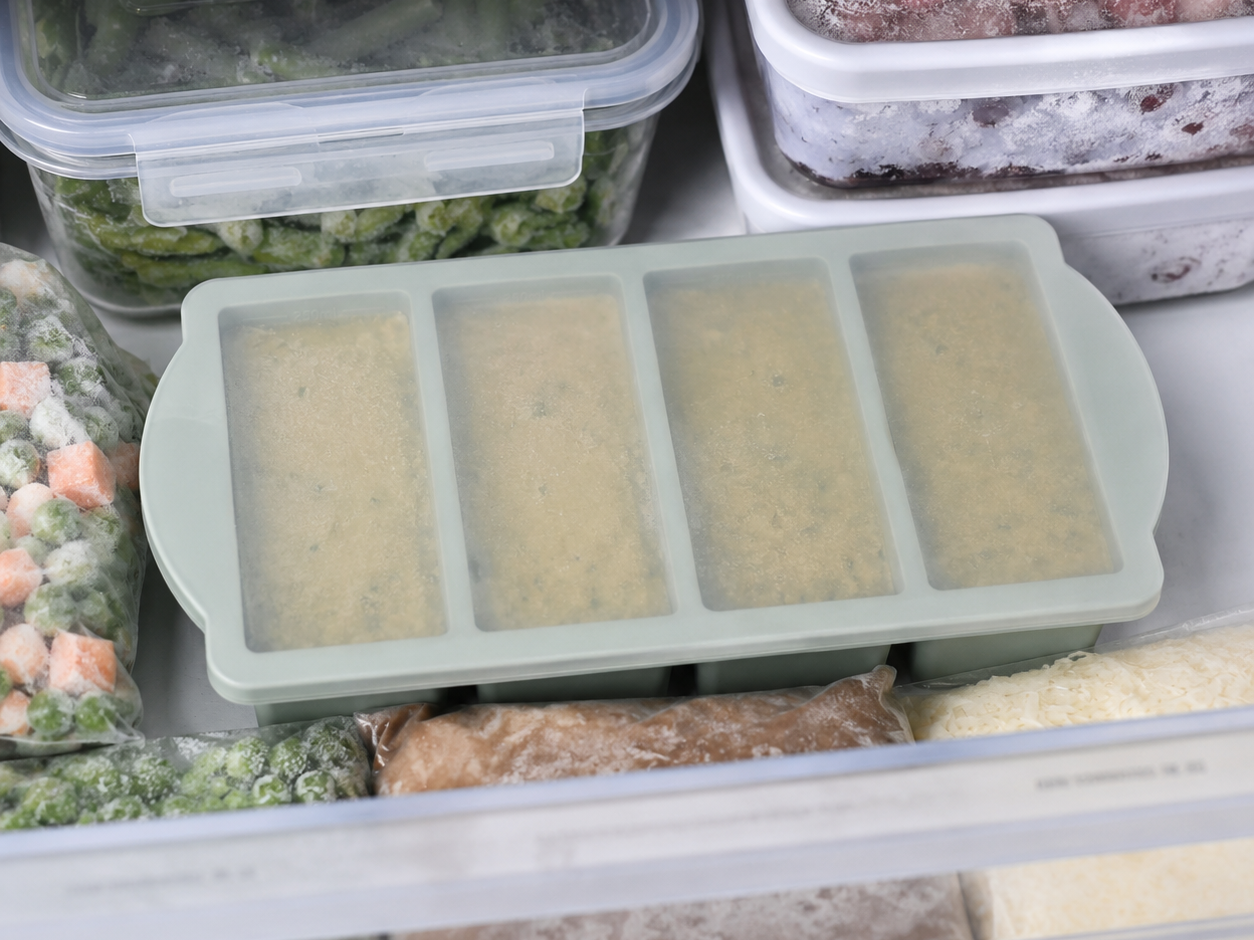 Ice Tray with Lid T64490Silicone Freezer Tray (1)