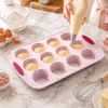 12 Cup Silicone Muffin Pan