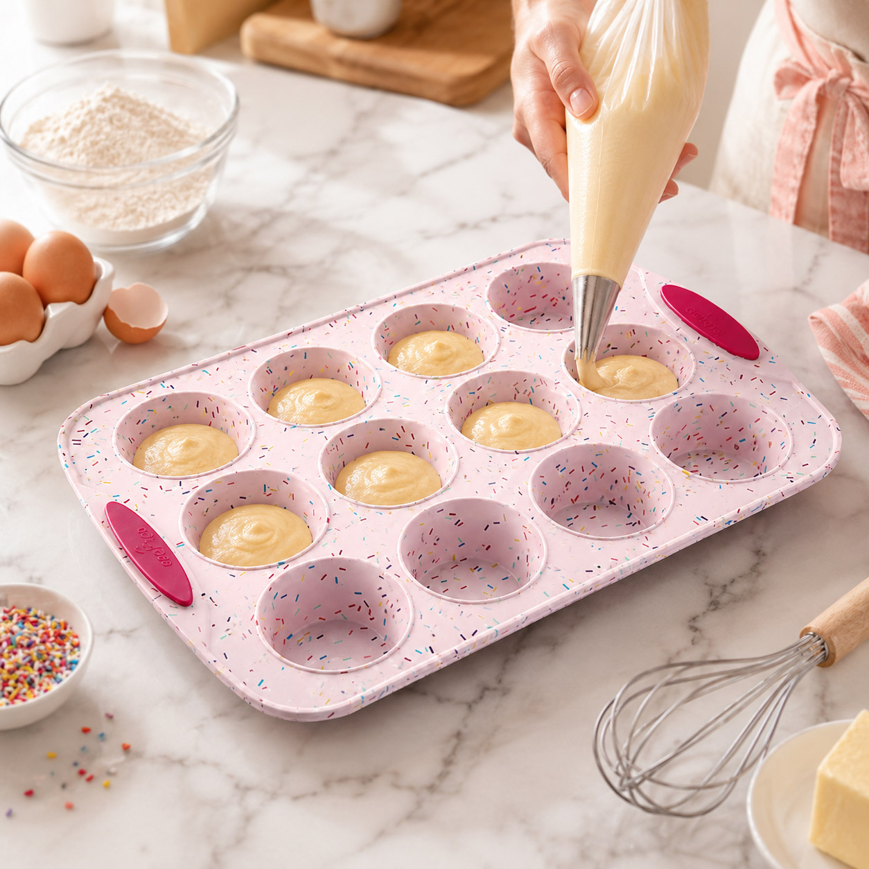 12 Cup Silicone Muffin Pan