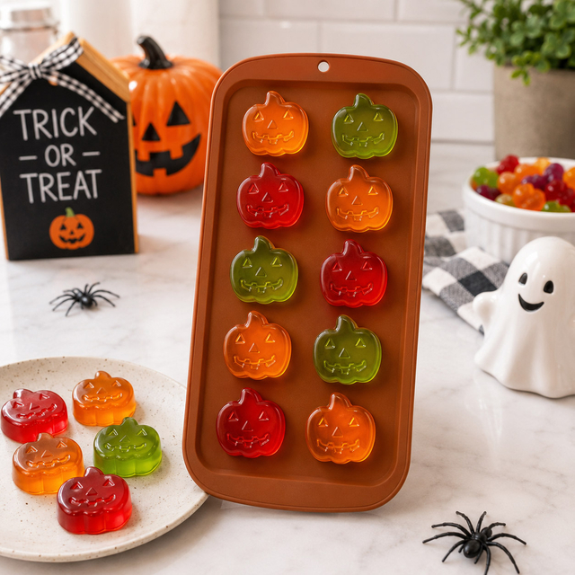 Halloween Pumpkin Silicone Mold For Baking