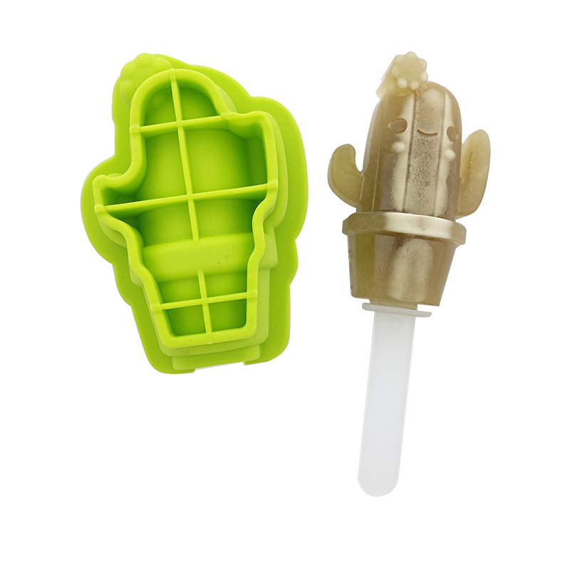 Cartoon Silicone Ice Pop Molds Set