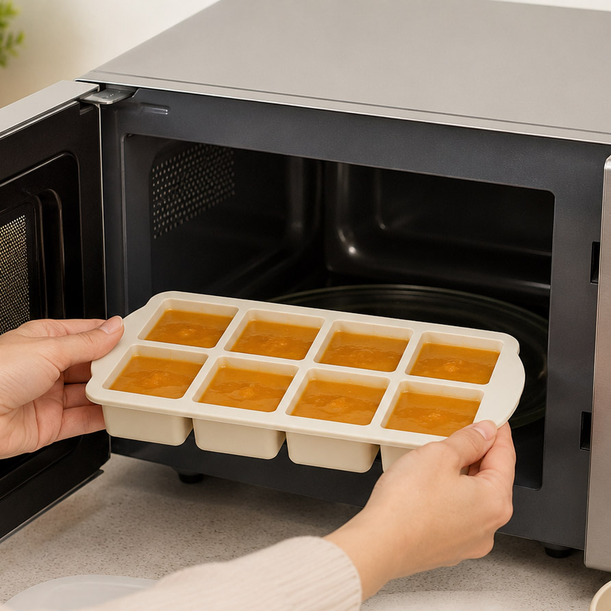 Silicone Baby Food Storage Container