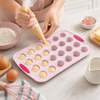 24 Cup Silicone Mini Muffin Pan