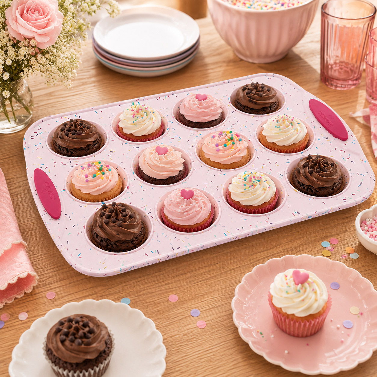 12 Cup Silicone Muffin Pan