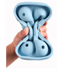 Dual-Pattern Round Ice Cube Silicone Tray Set