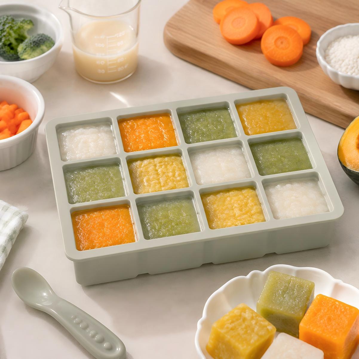 15 Cavity Silicone Ice Cube Tray