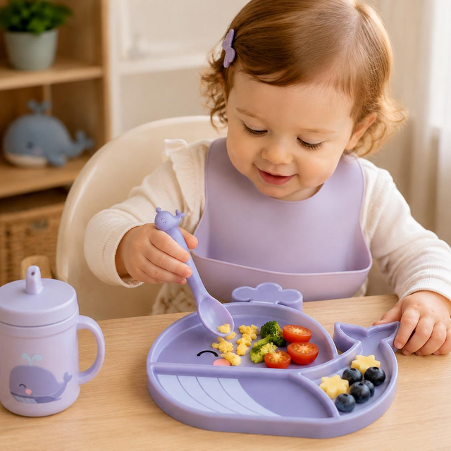 Silicone Baby Plate
