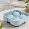 Silicone Large Round Ice Ball Mold Tray