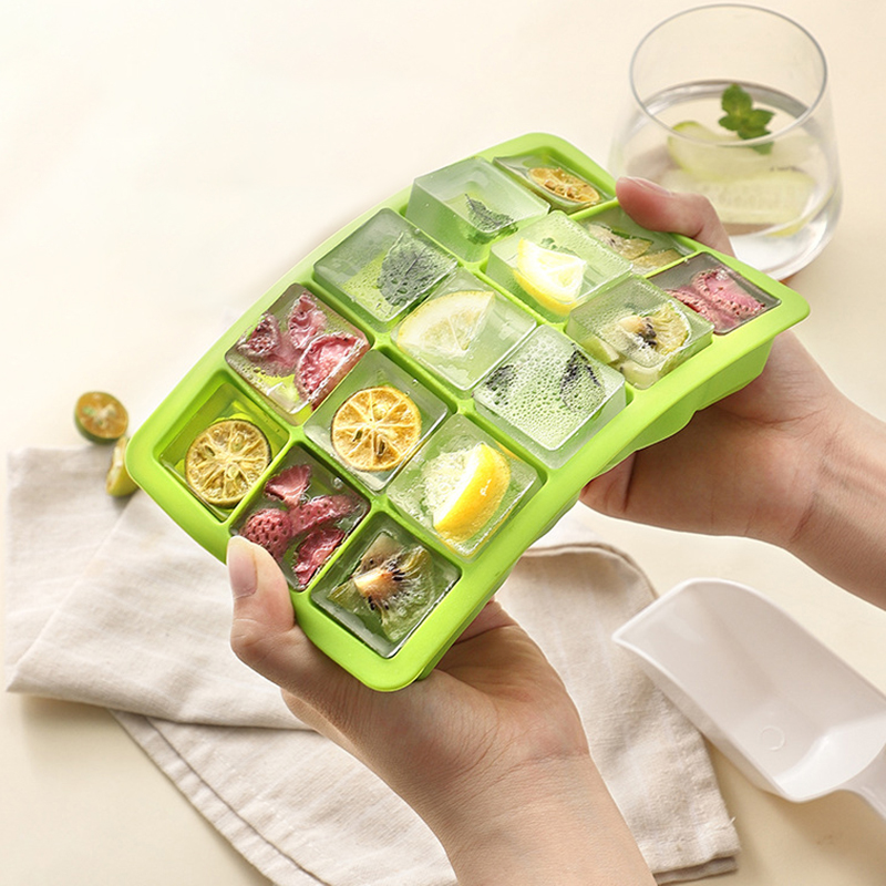 Silicone Assorted Ice Cube Tray Set