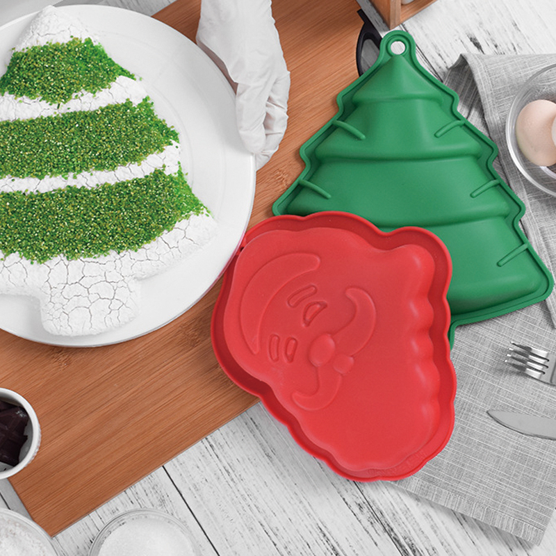 Christmas Silicone Cake Pans