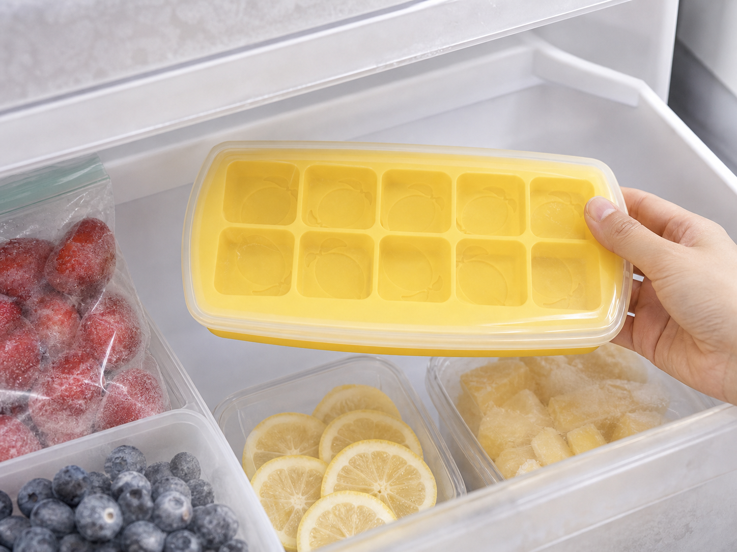 Lemon Shaped Ice Cube Maker