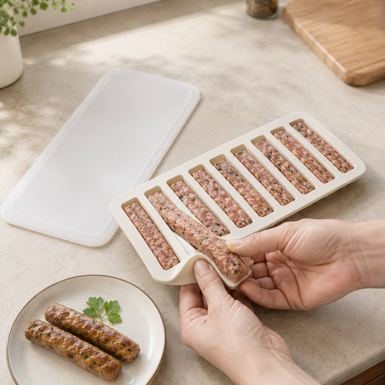 Silicone Sausage Making Mold