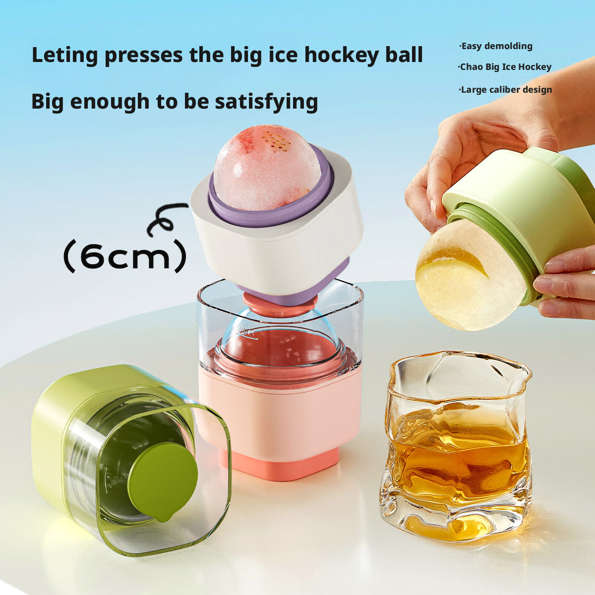 Wiskey Ice Sphere Mold