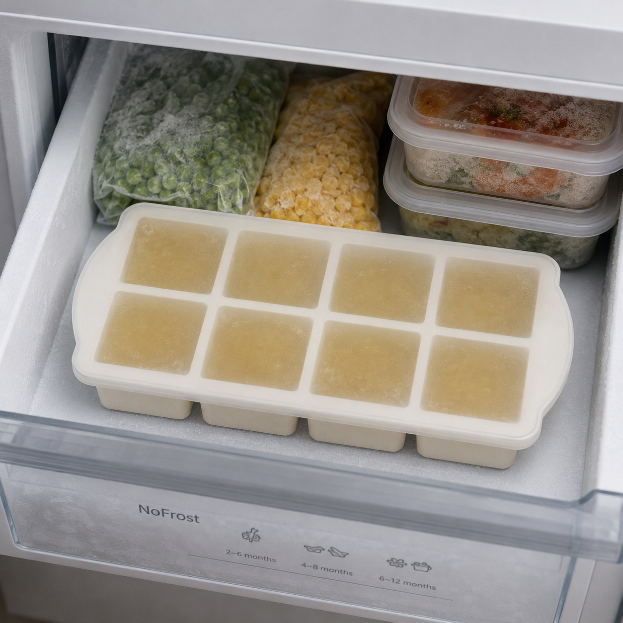Silicone Baby Food Storage Container