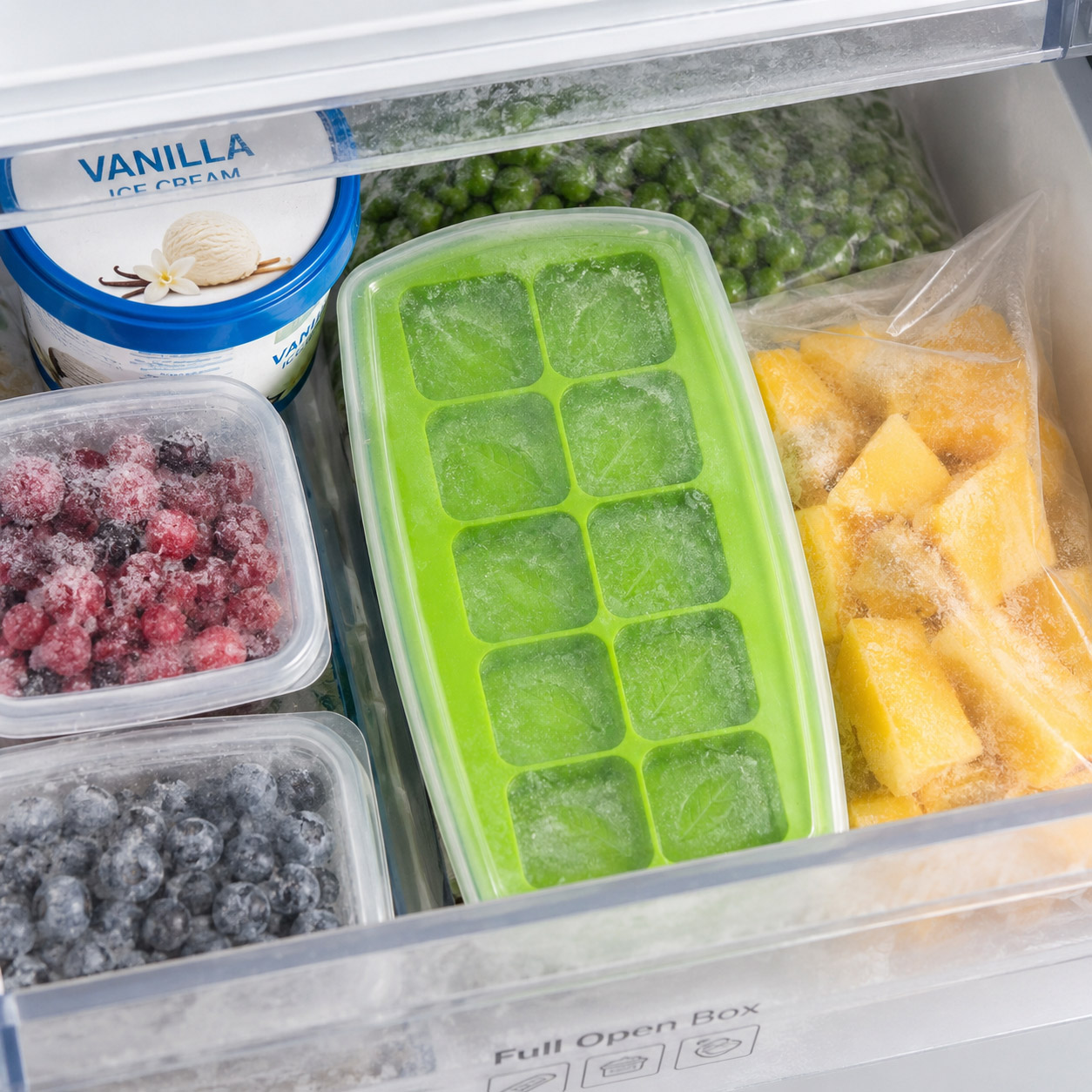 Silicone Ice Trays With Lids