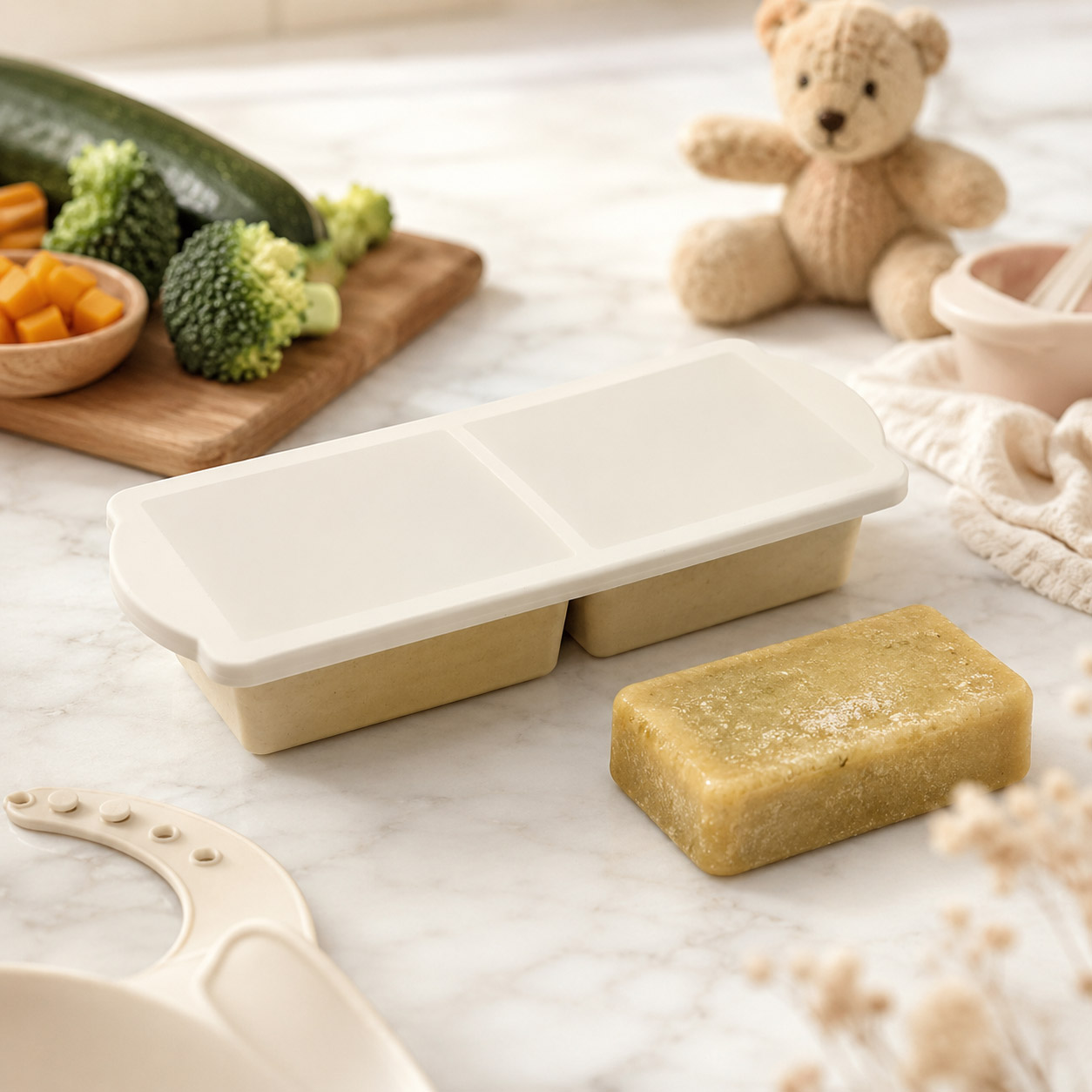 Silicone Freezer Molds For Soup With Lid