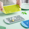 Silicone Fine Grid Mini Ice Cube Tray