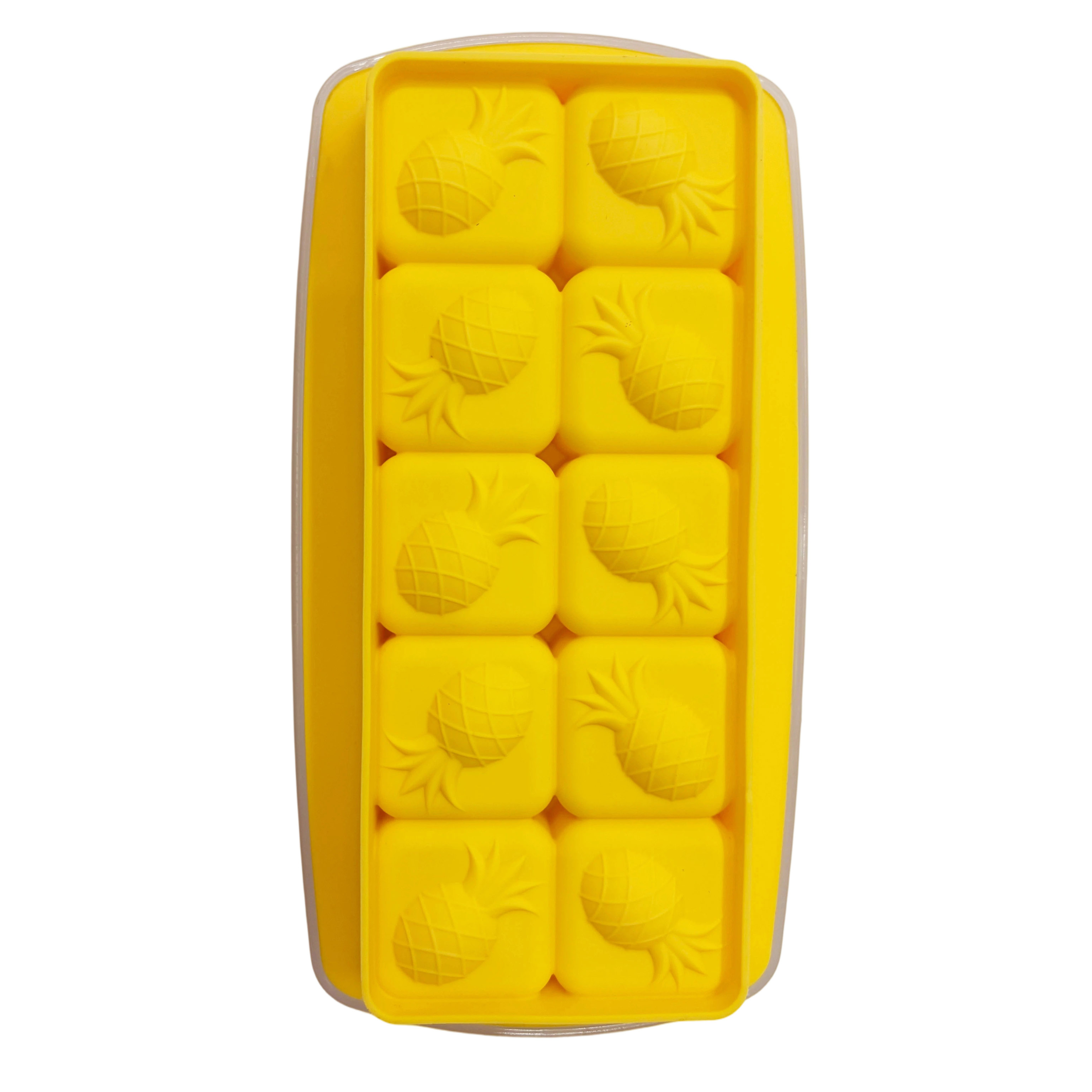 Silicone Cube Tray With Lid