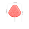 Silicone Cartoon Popsicle Mold Set