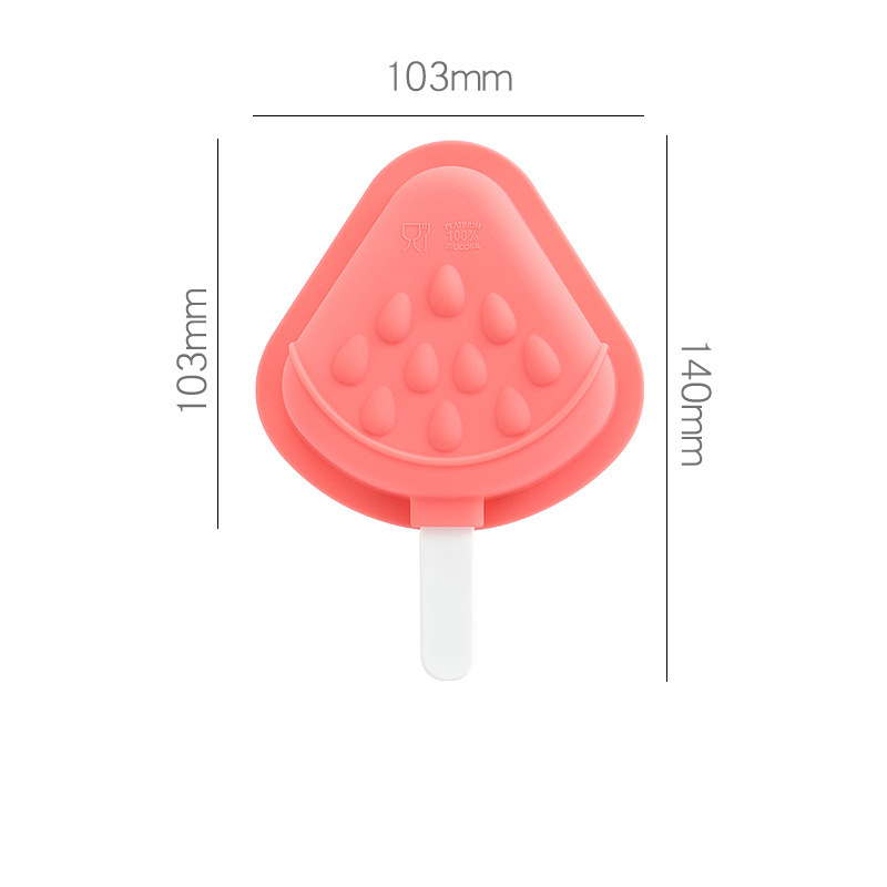 Silicone Cartoon Popsicle Mold Set